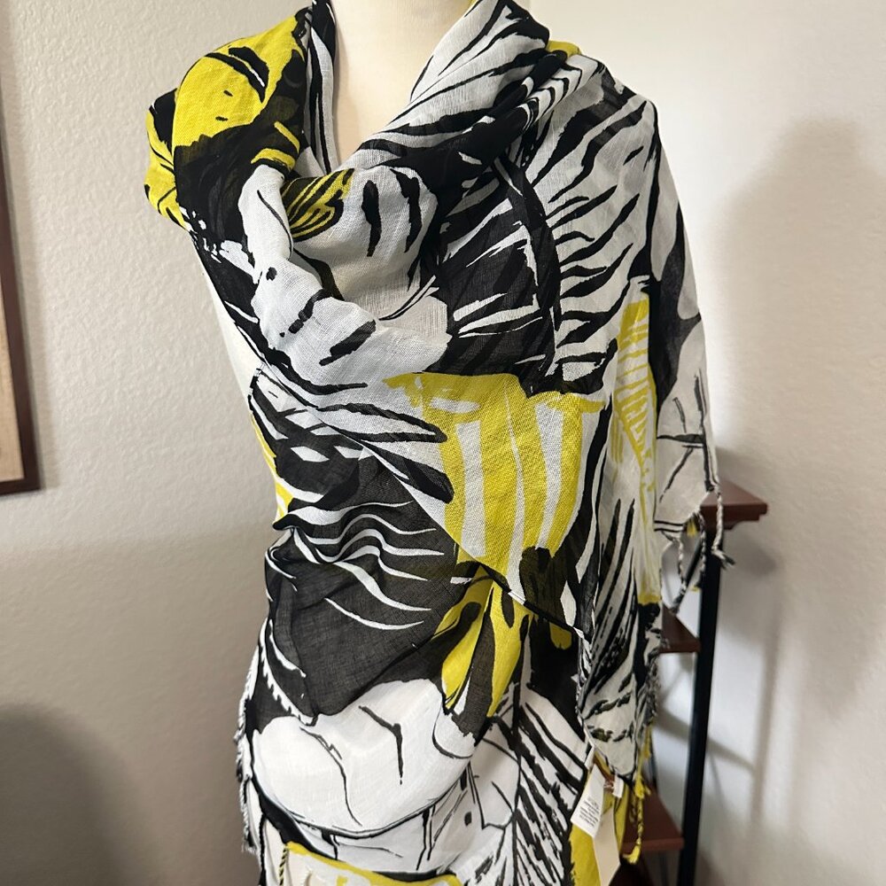 Coldwater Creek - Tropical Lush Scarf (NEW)